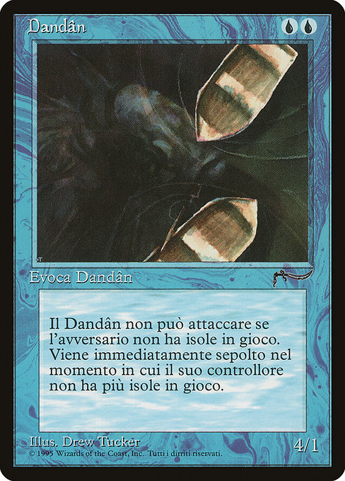 Magic the Gathering Card - Dandân - MTG Circle