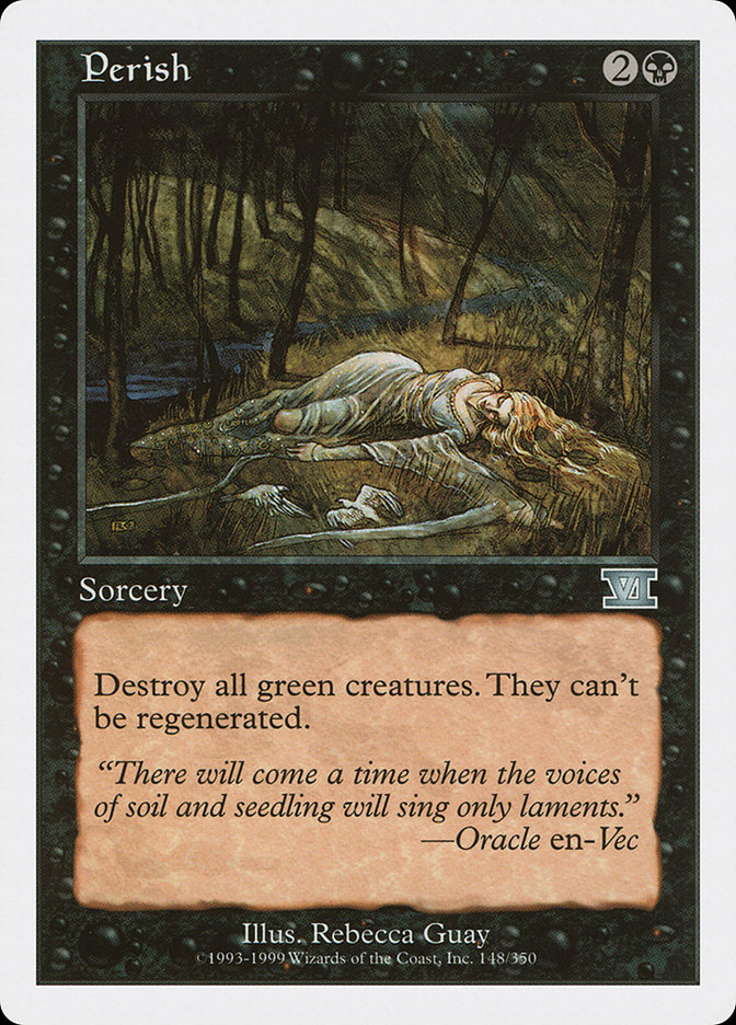 Magic the Gathering Card - Perish - MTG Circle