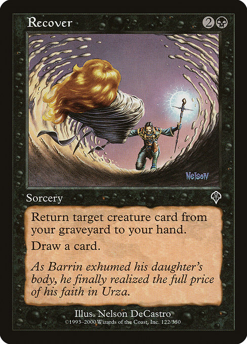 Magic the Gathering Card - Recover - MTG Circle