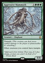 Magic the Gathering Card - Aggressive Mammoth - MTG Circle