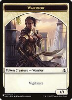 Magic the Gathering Card - Warrior - MTG Circle