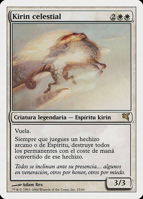 Magic the Gathering Card - Celestial Kirin - MTG Circle