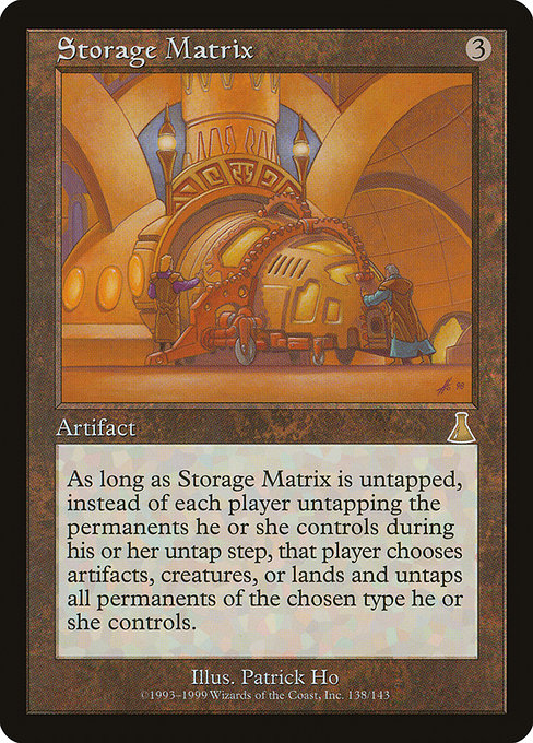 Magic the Gathering Card - Storage Matrix - MTG Circle
