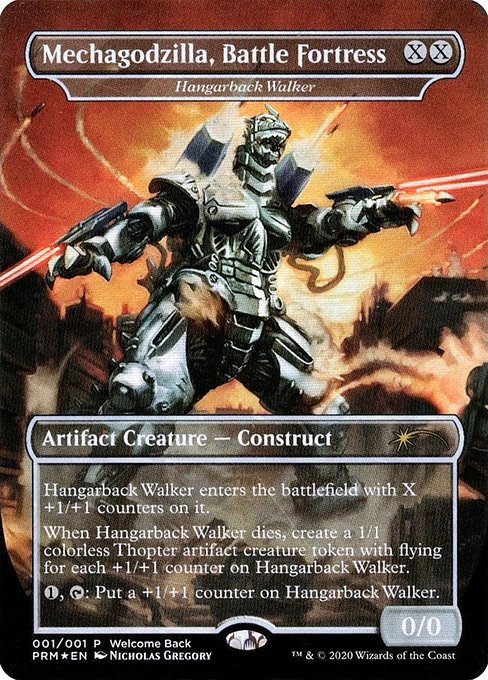 Magic the Gathering Card - Hangarback Walker - MTG Circle