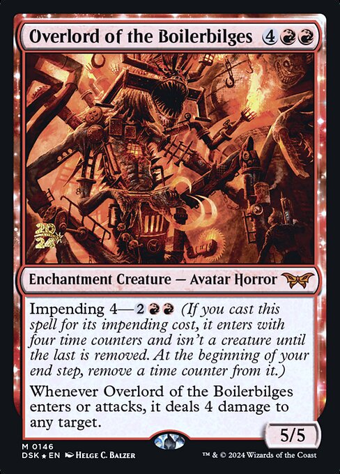Magic the Gathering Card - Overlord of the Boilerbilges - MTG Circle