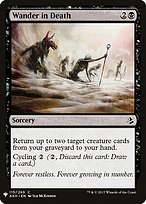Magic the Gathering Card - Wander in Death - MTG Circle