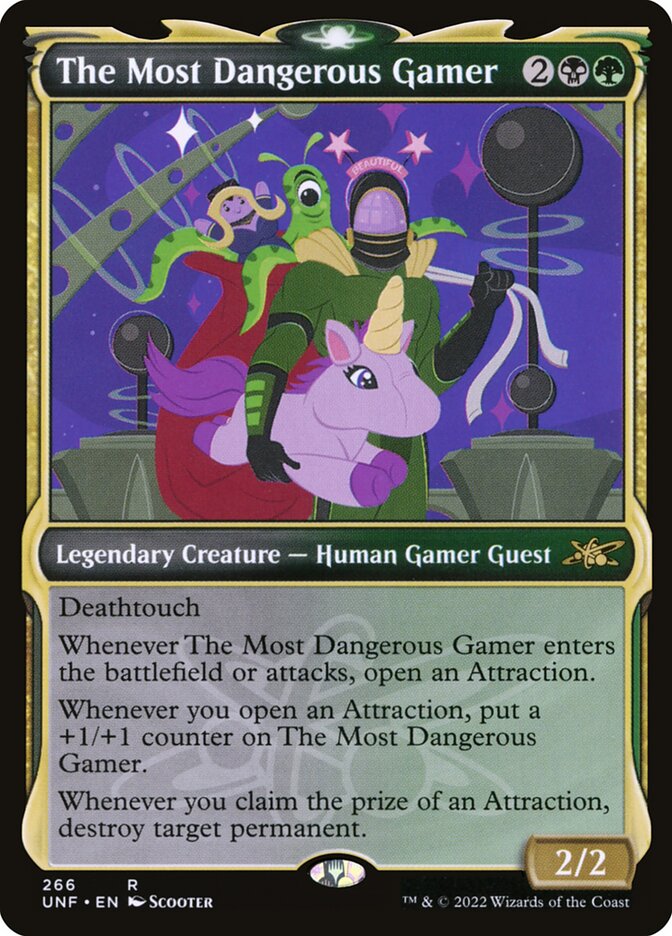 Magic the Gathering Card - The Most Dangerous Gamer - MTG Circle