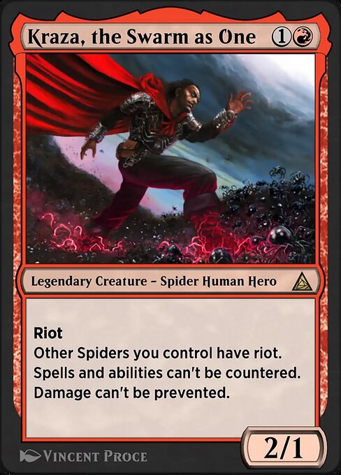 Magic the Gathering Card - Spider-Punk - MTG Circle