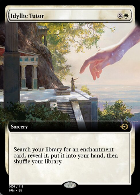 Magic the Gathering Card - Idyllic Tutor - MTG Circle