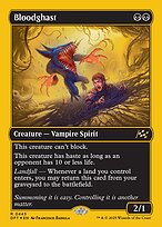 Magic the Gathering Card - Bloodghast - MTG Circle