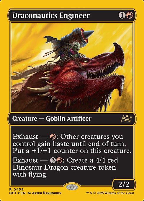 Magic the Gathering Card - Draconautics Engineer - MTG Circle