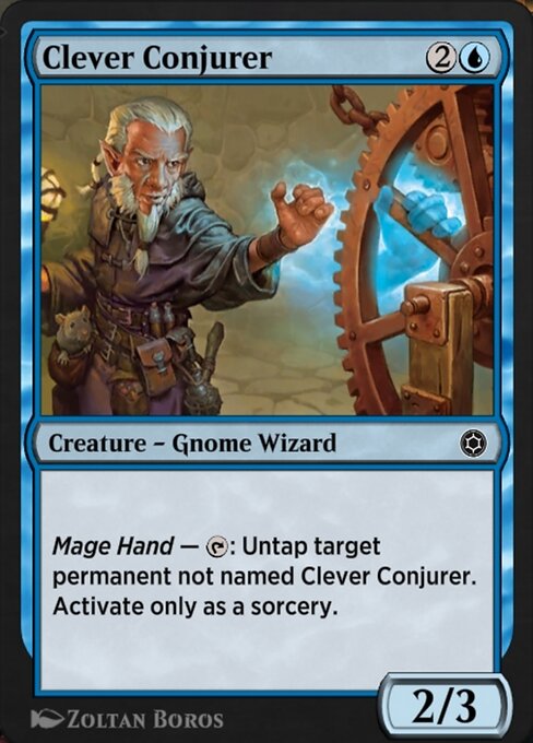 Magic the Gathering Card - Clever Conjurer - MTG Circle