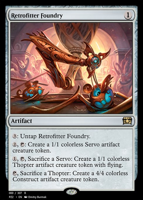 Magic the Gathering Card - Retrofitter Foundry - MTG Circle