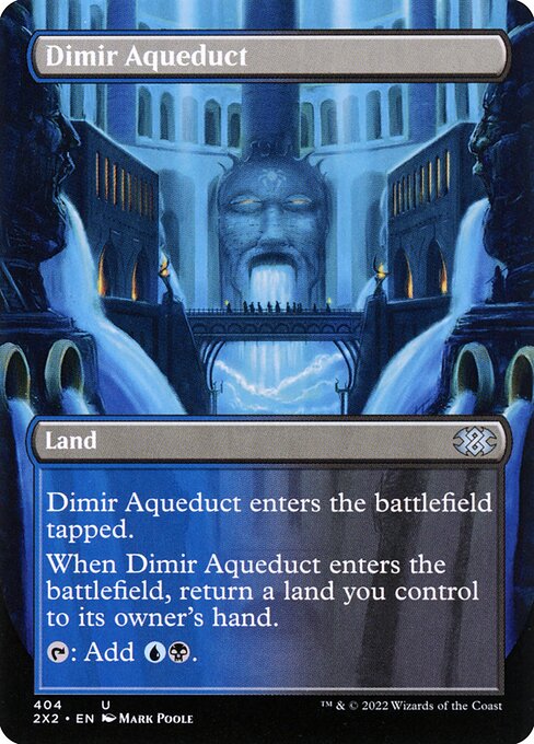Magic the Gathering Card - Dimir Aqueduct - MTG Circle