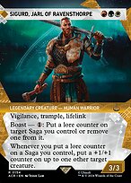 Magic the Gathering Card - Sigurd, Jarl of Ravensthorpe - MTG Circle