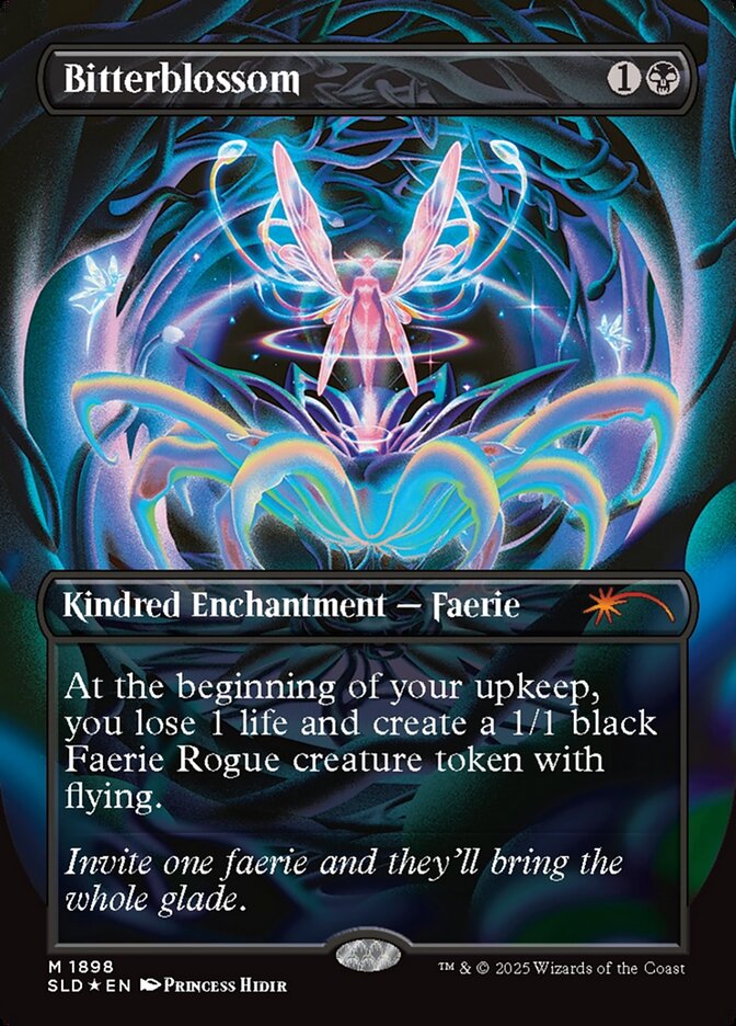 Magic the Gathering Card - Bitterblossom - MTG Circle