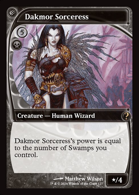 Magic the Gathering Card - Dakmor Sorceress - MTG Circle