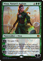 Magic the Gathering Card - Nissa, Nature's Artisan - MTG Circle