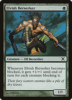 Magic the Gathering Card - Elvish Berserker - MTG Circle