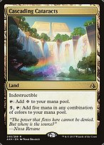 Magic the Gathering Card - Cascading Cataracts - MTG Circle