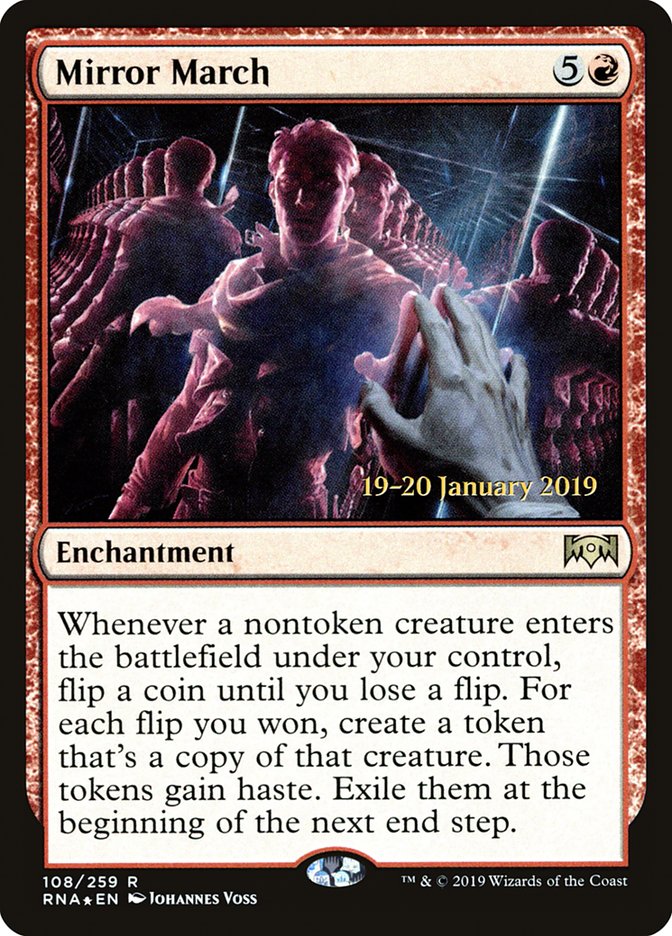 Magic the Gathering Card - Mirror March - MTG Circle