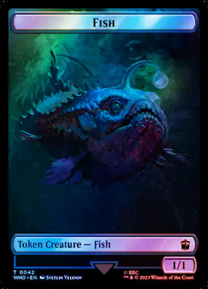 Magic the Gathering Card - Fish - MTG Circle