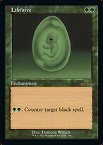 Magic the Gathering Card - Lifeforce - MTG Circle