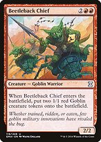Magic the Gathering Card - Beetleback Chief - MTG Circle