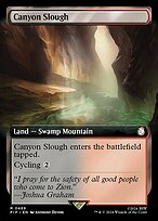 Magic the Gathering Card - Canyon Slough - MTG Circle