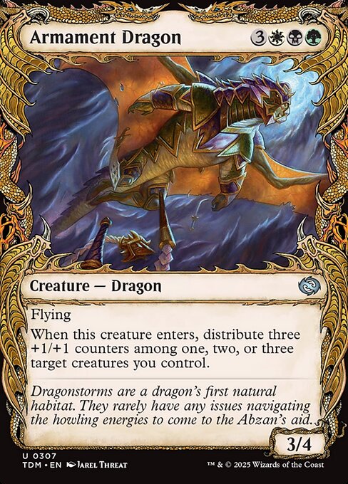 Magic the Gathering Card - Armament Dragon - MTG Circle