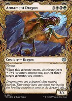 Magic the Gathering Card - Armament Dragon - MTG Circle