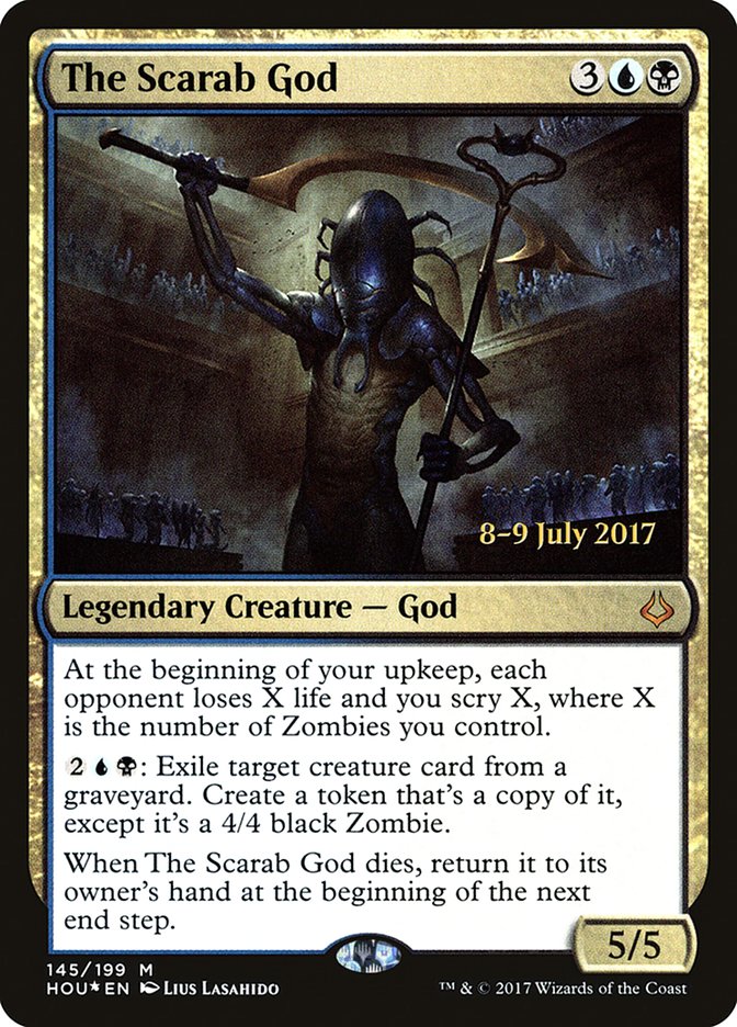 Magic the Gathering Card - The Scarab God - MTG Circle