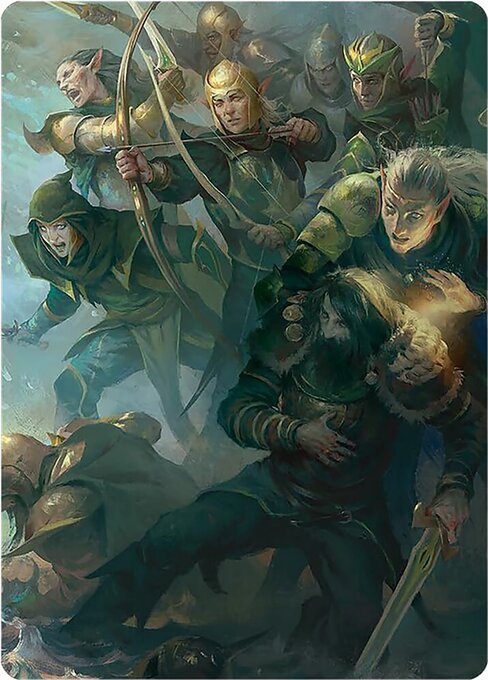 Magic the Gathering Card - Galadhrim Brigade - MTG Circle