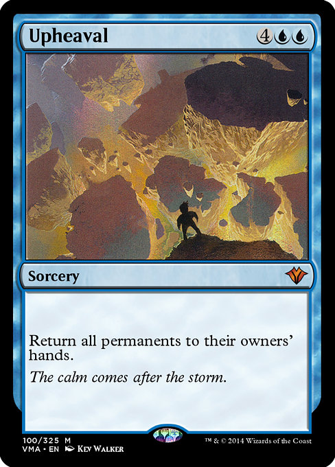 Magic the Gathering Card - Upheaval - MTG Circle