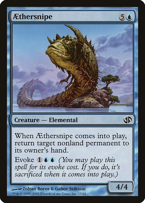 Magic the Gathering Card - Aethersnipe - MTG Circle