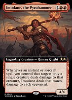 Magic the Gathering Card - Imodane, the Pyrohammer - MTG Circle