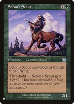 Magic the Gathering Card - Seton's Scout - MTG Circle