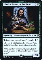 Magic the Gathering Card - Jaheira, Friend of the Forest - MTG Circle