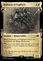 Magic the Gathering Card - Stalwarts of Osgiliath - MTG Circle