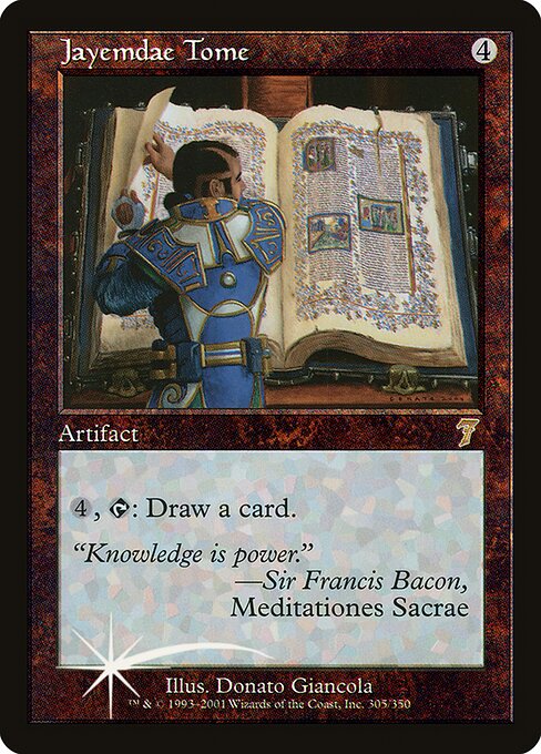Magic the Gathering Card - Jayemdae Tome - MTG Circle