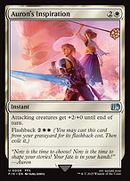Magic the Gathering Card - Auron's Inspiration - MTG Circle