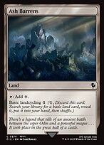 Magic the Gathering Card - Ash Barrens - MTG Circle