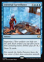 Magic the Gathering Card - Universal Surveillance - MTG Circle