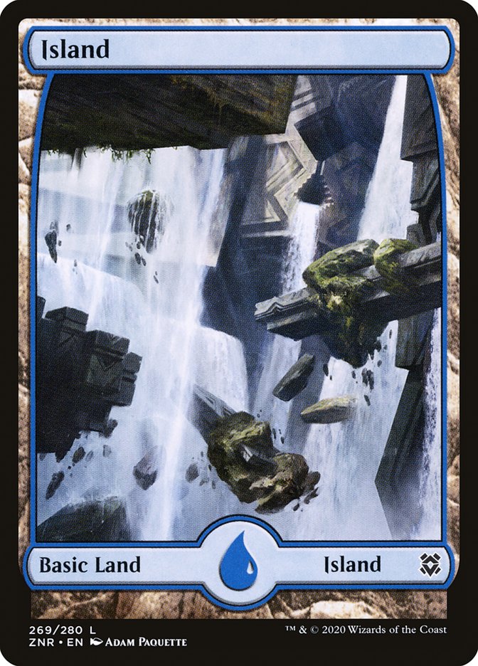Magic the Gathering Card - Island - MTG Circle