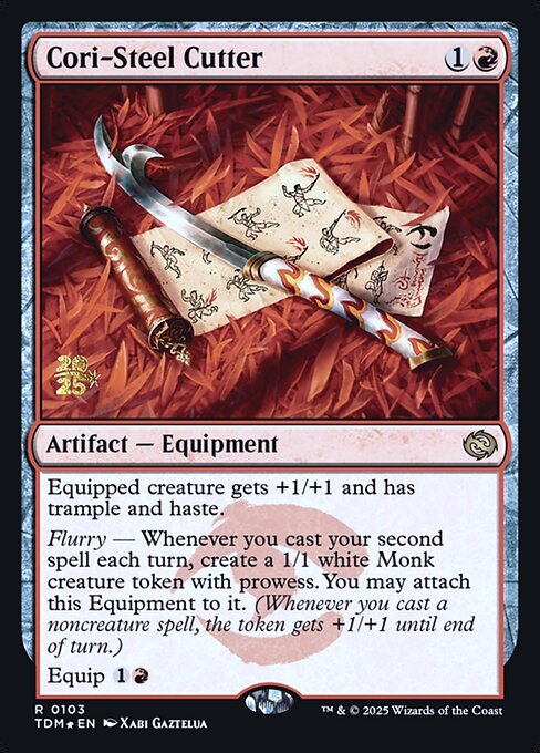 Magic the Gathering Card - Cori-Steel Cutter - MTG Circle