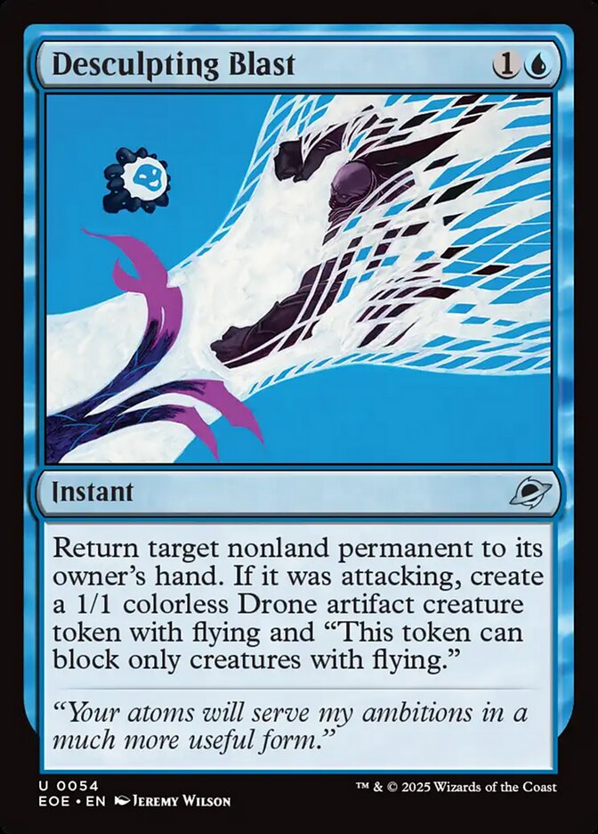 Magic the Gathering Card - Desculpting Blast - MTG Circle