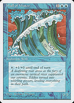 Magic the Gathering Card - Wall of Water - MTG Circle