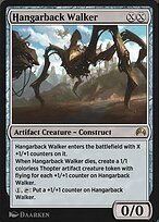 Magic the Gathering Card - Hangarback Walker - MTG Circle