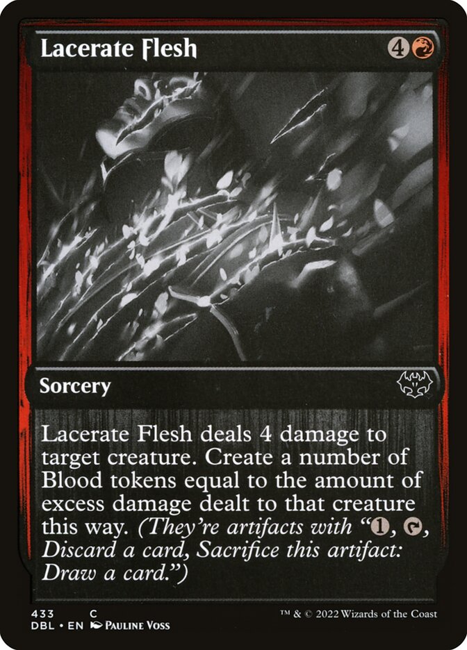 Magic the Gathering Card - Lacerate Flesh - MTG Circle