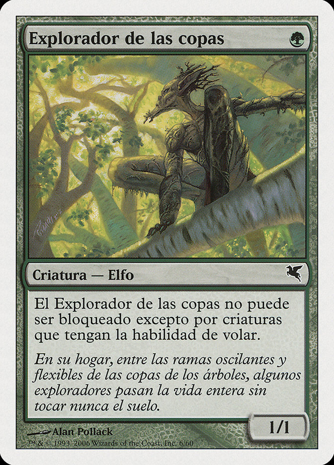 Magic the Gathering Card - Treetop Scout - MTG Circle